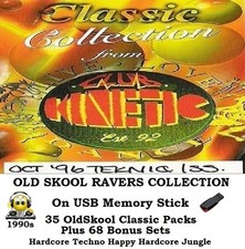 Old Skool Kinetic 1990s Old School Rave Dance Club Events