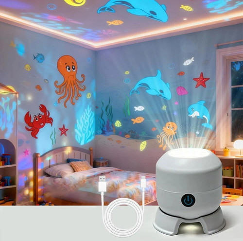 Dynamic rotating led projector - led,