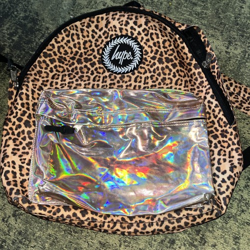 Hype backpack leopard print - backpack,