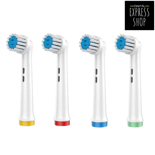 Pack toothbrush heads - 4,