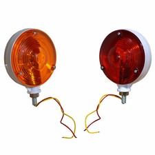 Red & Amber Warning Light Set