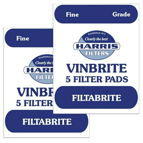 Harris filtabrite filter - harris, pads