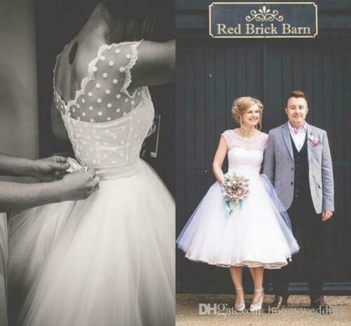 Vintage short wedding dresses - vintage,