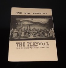 Vintage 1940's Playbill