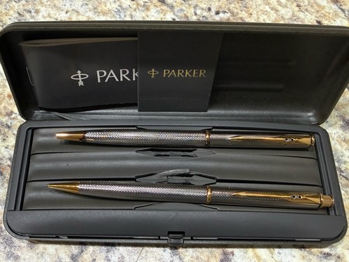 Parker insignia silver gold - parker,