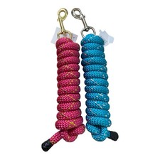 EXTRA LONG LEAD ROPE 8FT PINK