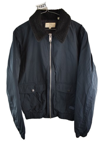 Jack wills black bomber jacket - wills,