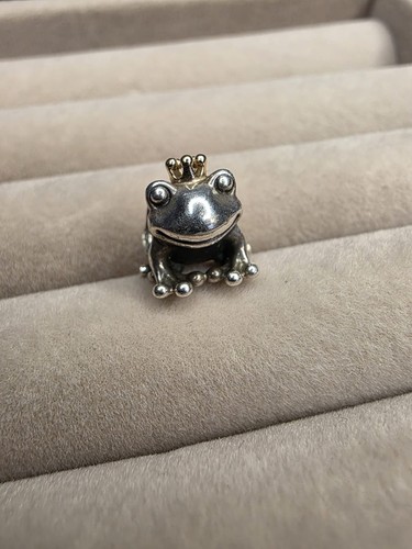 Retiered pandora frog charm - retiered,