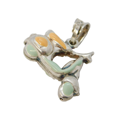 Sterling silver enamel - sterling,