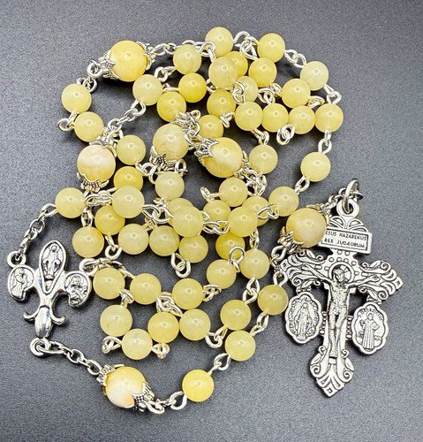 Rosary handmade beautiful - handmade,