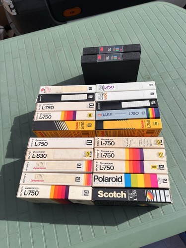 Sony 750 and 500 video - and, l-500
