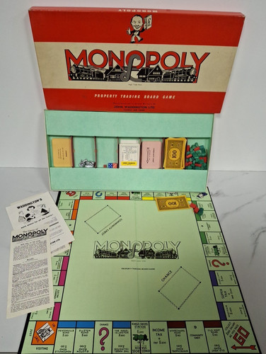 Monopoly vintage game - vintage,