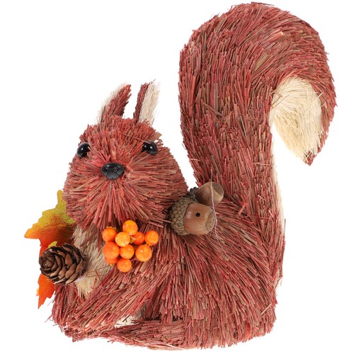 Wooden squirrel desktop - wooden,