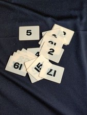 Antique Vintage Desk Perpetual  Calendar Numbers replacement Home Office Decor! 