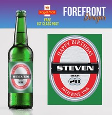 Personalised beer lager spoof - beer/lager,
