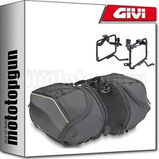 GIVI EA127 SIDE BAGS + HOLDER EASY-T KTM DUKE 125-390 2020 20 2021 21 2022 22