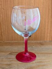 2 X Schweppes Large Pink Gin Balloon Goblet Glass Brand New