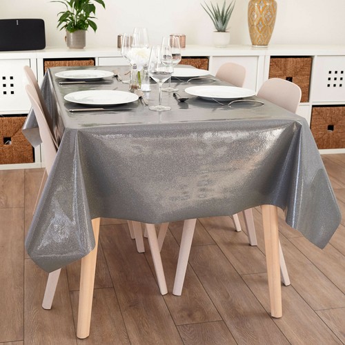 Glittery glitter grey vinyl - grey,