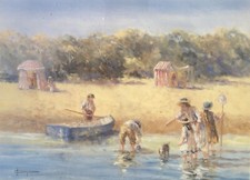 "The Shoal Spotters" by Judy Talacko (Signed print)