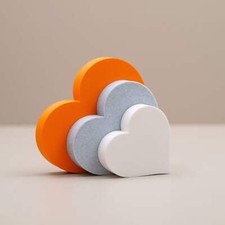 Love Heart Ornaments: Set of