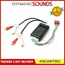 Car 4 Channel High Level ISO to Low Level RCA Adapter InCarTec 20-290-4CH