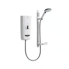Mira Advance 8.7kW Thermostatic Electric Shower White/Chrome BNIB - 1.1785.001