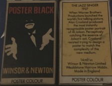 Rare Winsor Newton Poster