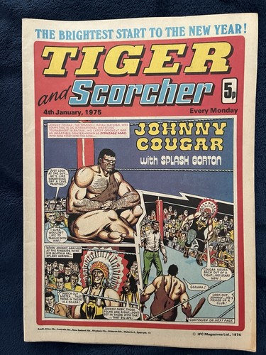 Tiger and scorcher - scorcher, comic