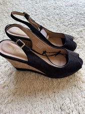 Fiore black suede shoes - black,