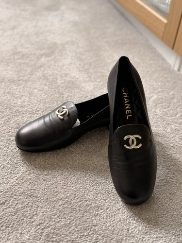 Chanel leather shoes - chanel,
