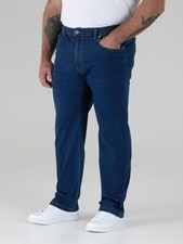 Duke Big Mens Blue Stretch