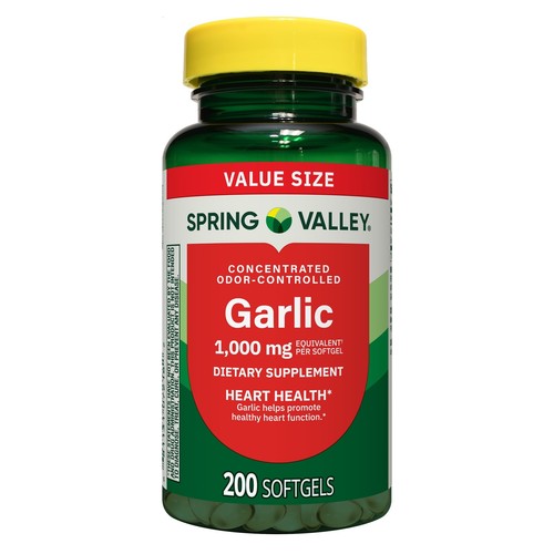 Odor controlled garlic dietary - odor-controlled,
