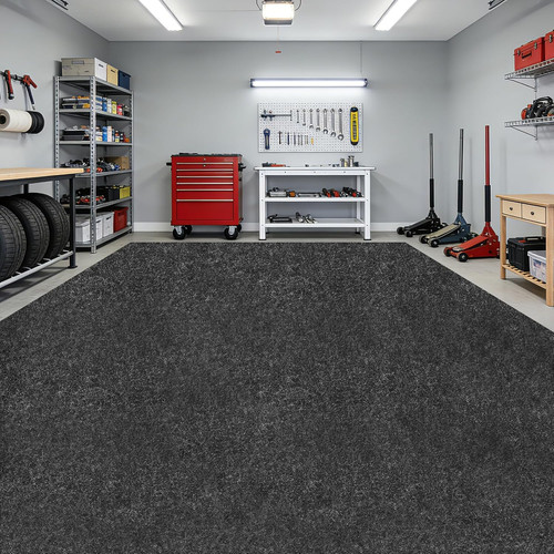 Extra large garage floor - large,