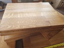 English Oak solid block Chopping, Serving Boards. 32cm x 24cm x 4cm