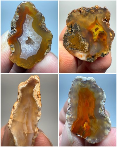 Lot small malawi agate - 4,