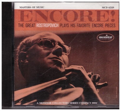Rostropovich plays his