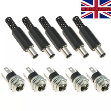 5 PAIR 2.1mm x 5.5mm Male +