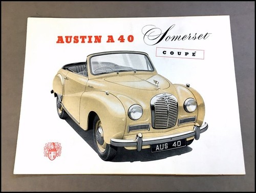 1952 1953 austin a40 - 1952, somerset