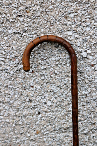 Vintage antique bamboo walking - vintage,