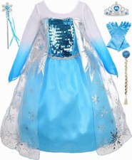 Girls ELSA Dress Up Princess