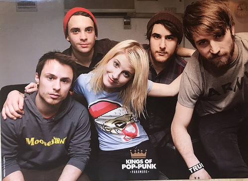 Paramore magazine poster - magazine,