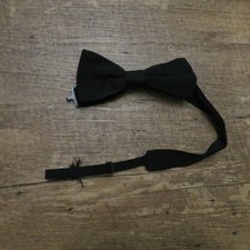 Drakes for Andre Grande Bow Tie Black Pre Tie Adjustable Neck London Tuxedo