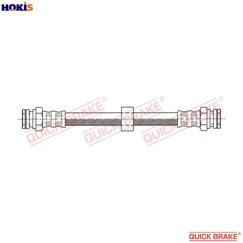 Brake hose 905 - brake, seat