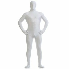 Invisible Morph Suit Party Costume Dress Full Body Men Women Spandex HalloweenUK