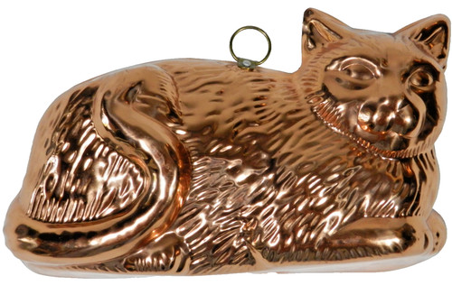 Vintage copper cat - vintage, wall