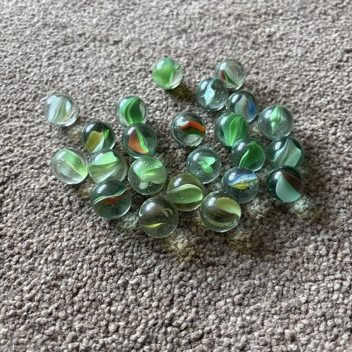 Vintage 70s 80s - glass, marbles