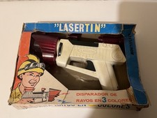 Vintage Laser Tin Toy Ray Gun