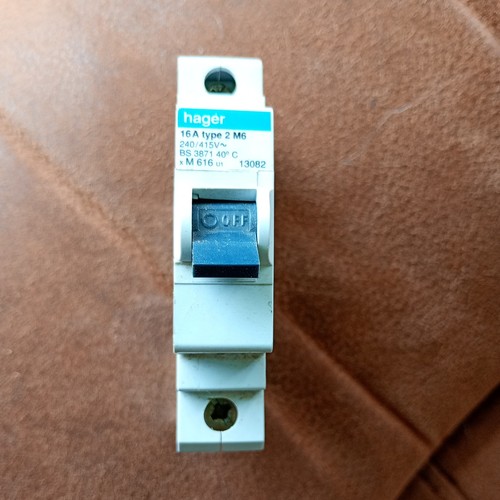 Hager amp type m6 16a - hager,