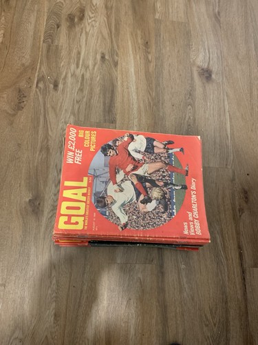 Goal football magazines 1968 - goal,