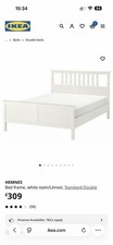 IKEA Hemnes Double Bed Frame
